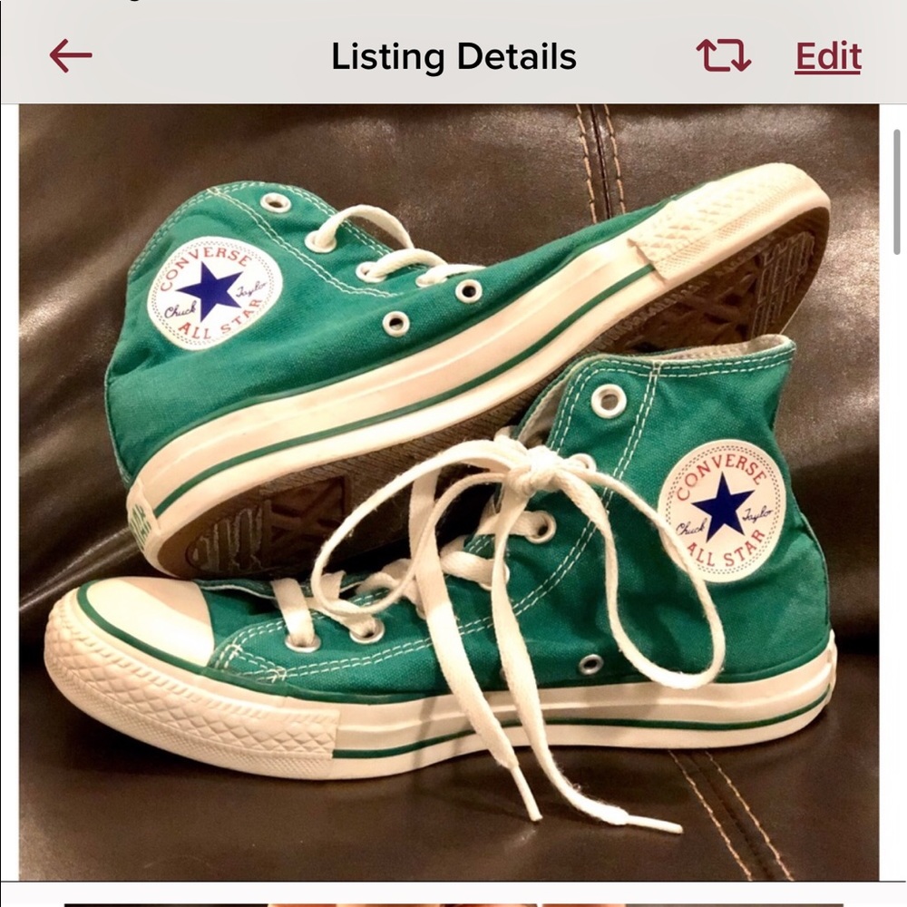 Green Converse